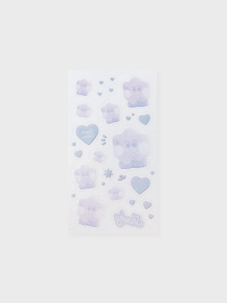 BT21 SHOOKY minini STICKERS PURPLE OF WISH EDITION