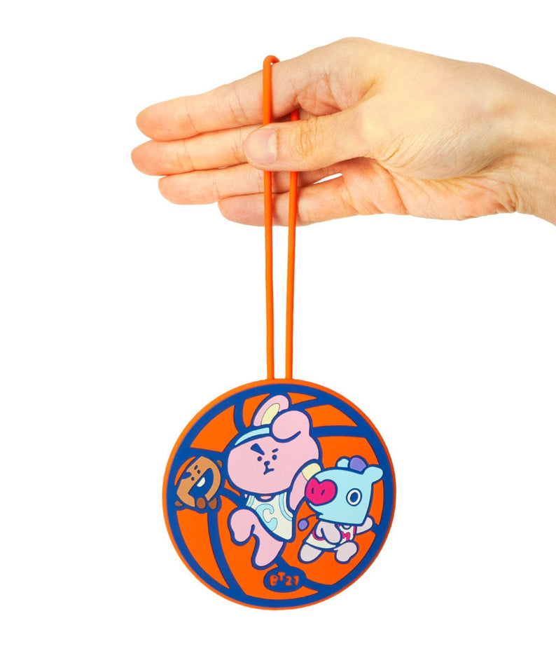 BT21 SPORTS CLUB LUGGAGE TAG BASKETBALL