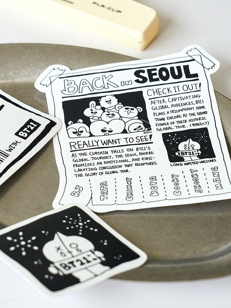 BT21 STICKER SEOUL CITY EDITION