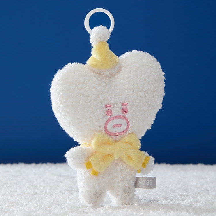 BT21 Snowman Doll Keychain