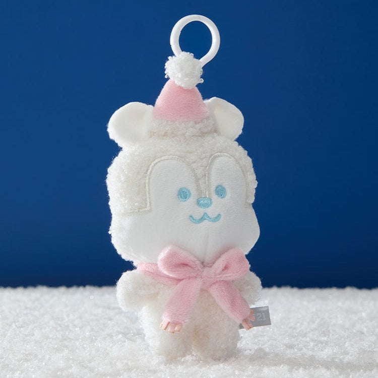 BT21 Snowman Doll Keychain