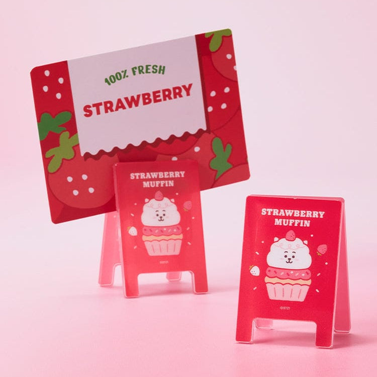 BT21 Strawberry Party Random Acrylic Multi Clip (1 Piece)