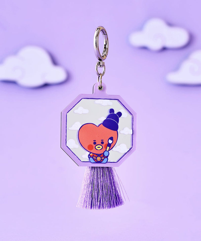 BT21 TATA BABY MIRROR KEYRING K-EDITION ver.2