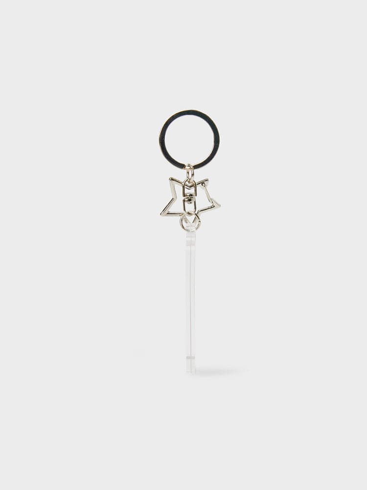 BT21 TATA ID CARD ACRYLIC KEYRING SILVER EDITION