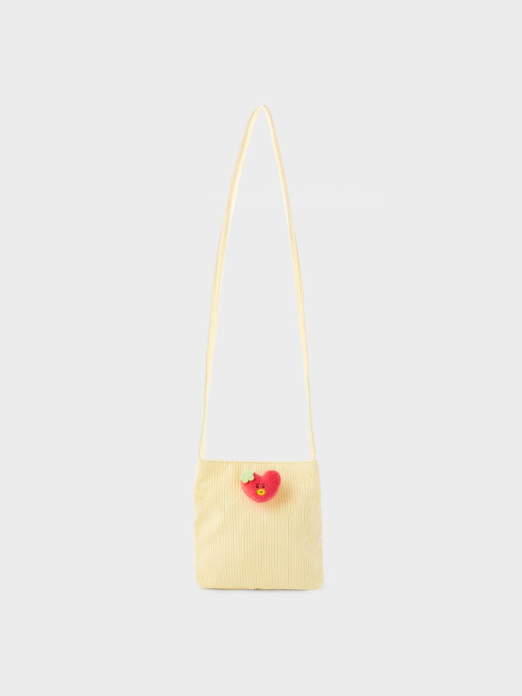 BT21 TATA MINI CORDUROY CROSSBODY BAG SPRING DAYS