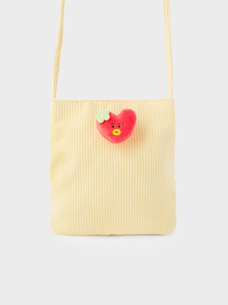 BT21 TATA MINI CORDUROY CROSSBODY BAG SPRING DAYS