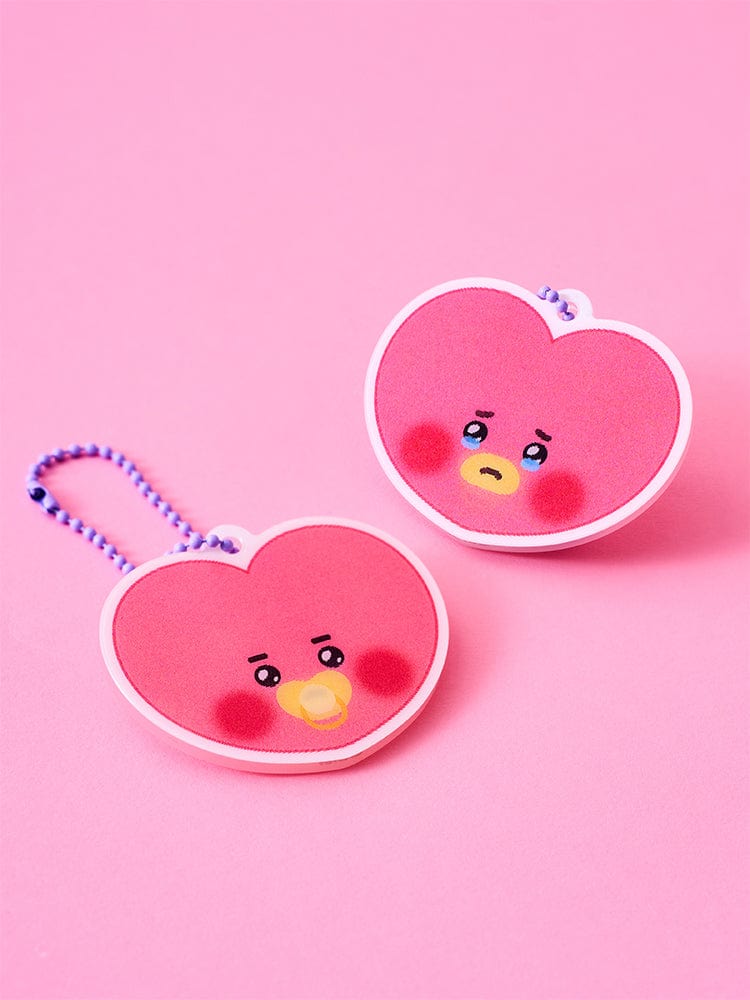 BT21 Tata Newborn Baby Lenticular 3d Keyring