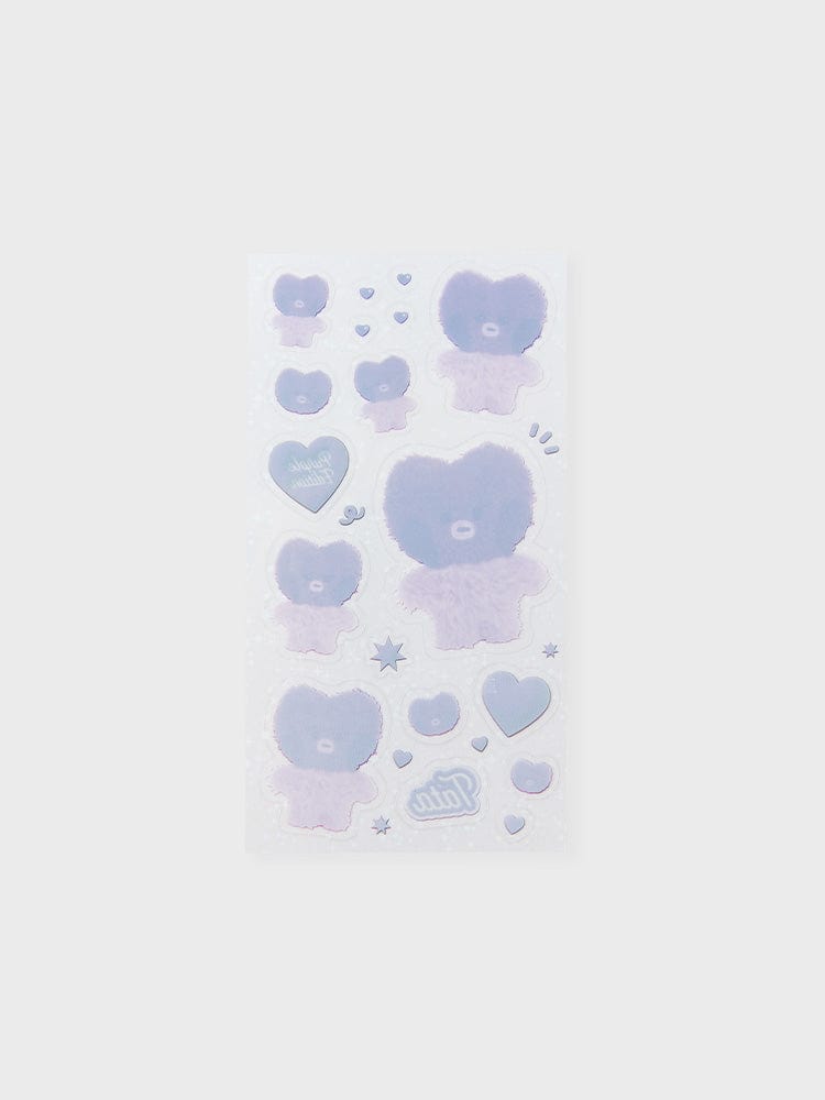 BT21 TATA minini STICKERS PURPLE OF WISH EDITION