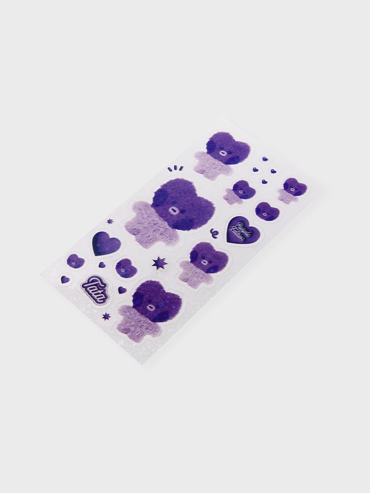BT21 TATA minini STICKERS PURPLE OF WISH EDITION
