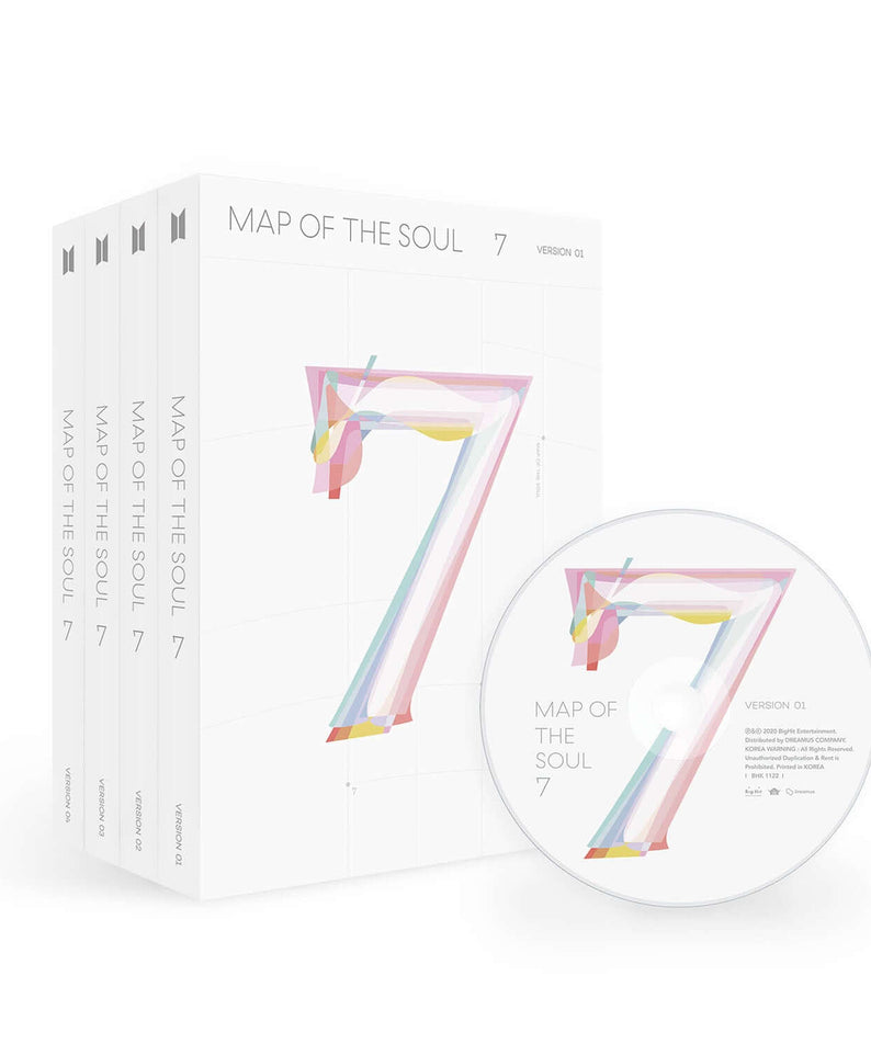 BTS - [MAP OF THE SOUL : 7] (1,2,3,4 Ver. Random) - Kpop Alb | Kool Seoul - Buy Kpop Albums Online