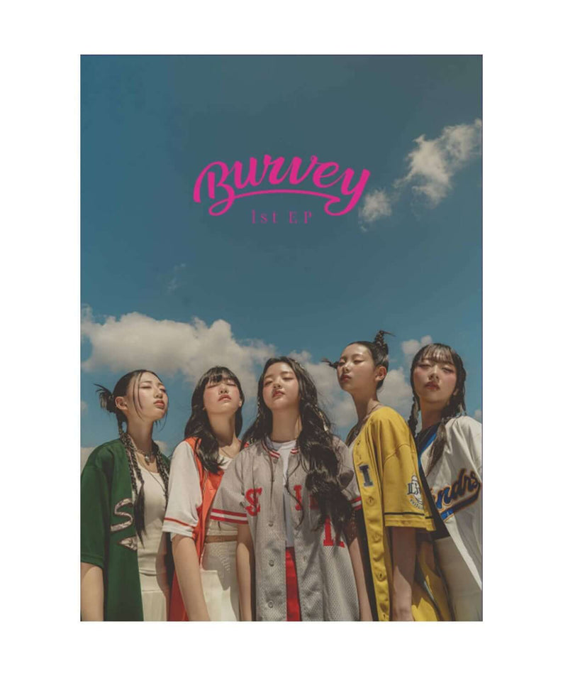 BURVEY - 1st EP [A E I O U] - Kpop Album | Kool Seoul - Buy Kpop Albums Online