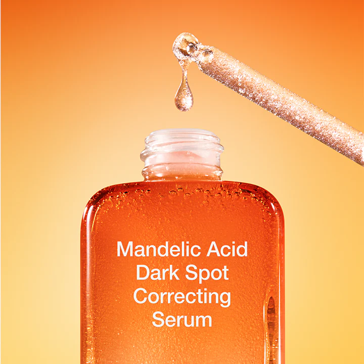 BY WISHTREND Mandelic Acid Dark Spot Correcting Serum 30ml displayed with dropper
