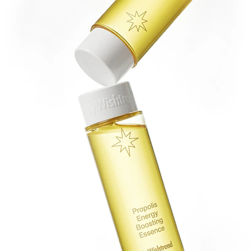 BY WISHTREND Propolis Energy Boosting Essence 100ml in yellow bottle