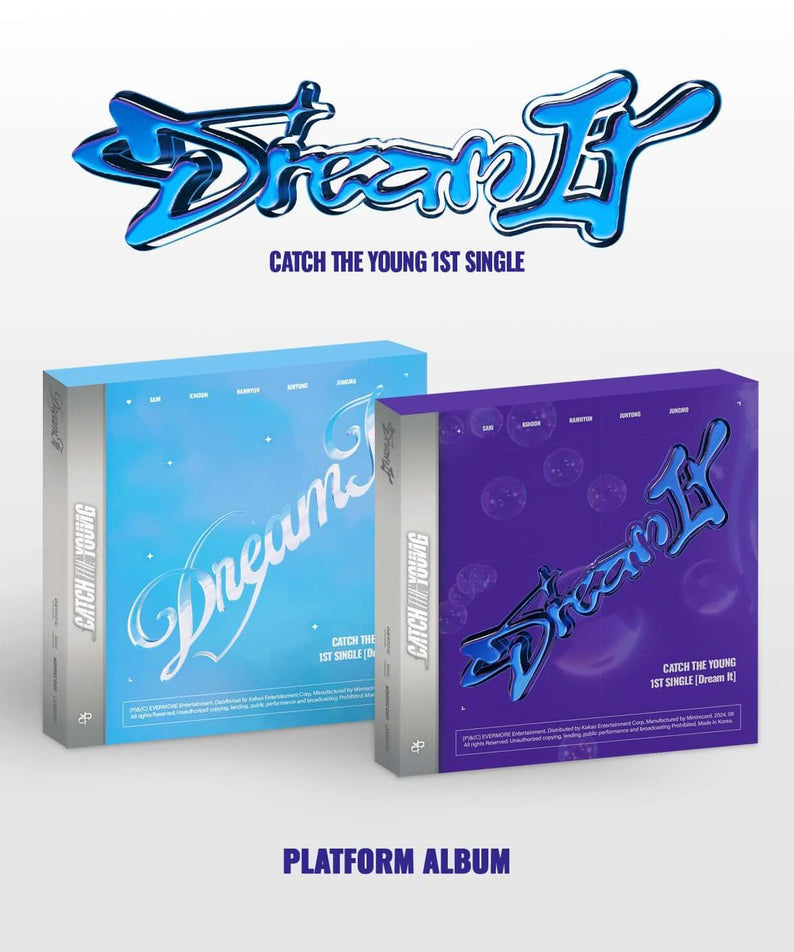 CATCH THE YOUNG - 1st Album [Dream It] (META) (Set of 2) - K | Kool Seoul - Buy Kpop Albums Online