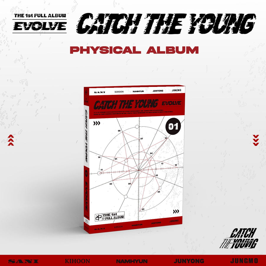 Catch The Young - 1st Album [Evolve] (Cd) - Kpop Album