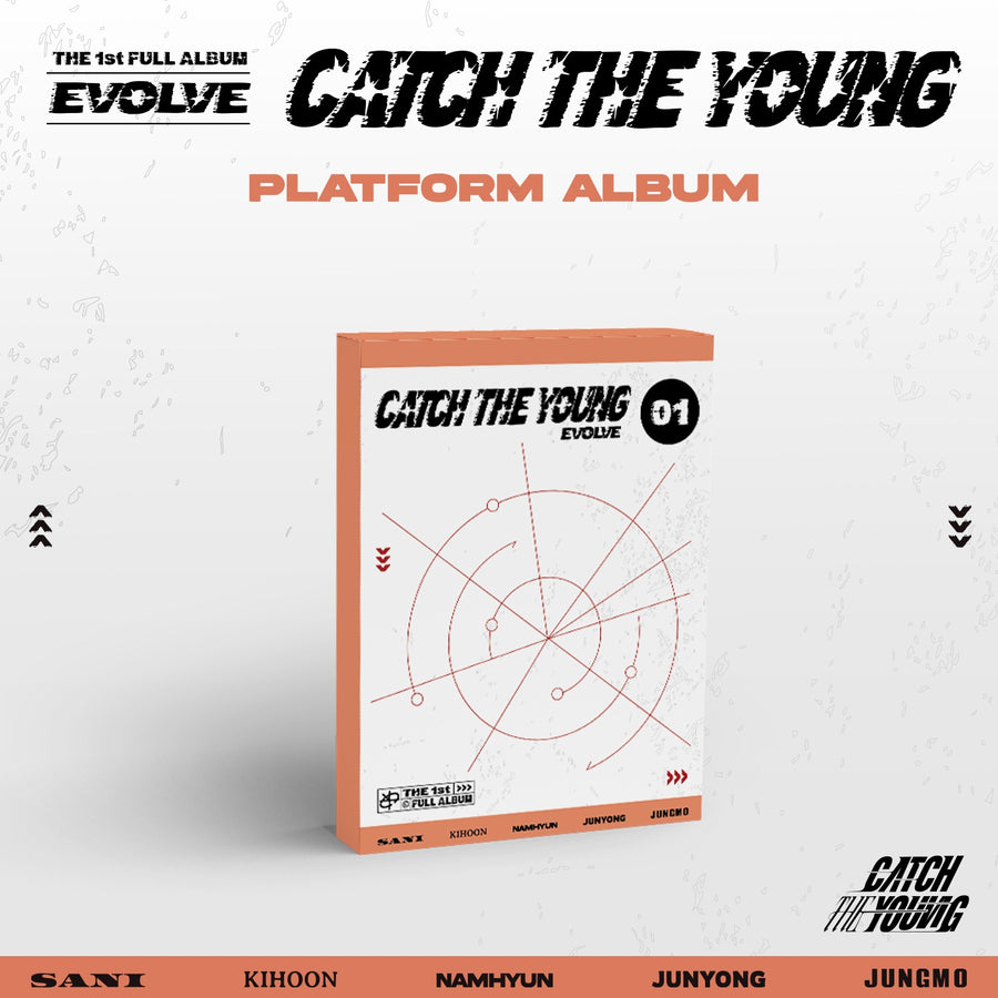 Catch The Young - 1st Album [Evolve] (Platform Album) - Kpop Album