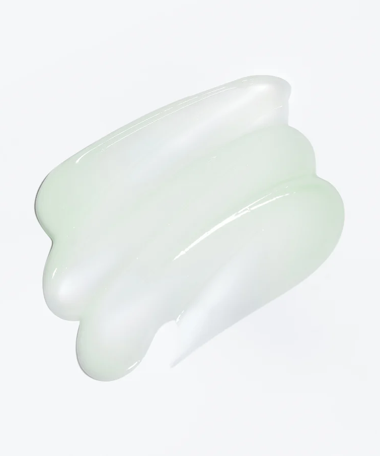 Texture of CELIMAX The Real Cica Soothing Cream 50ml showcasing its smooth, soothing formula.