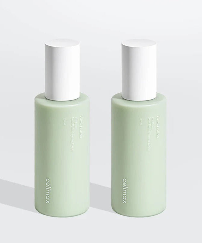 Two bottles of CELIMAX The Real Nino Hydra Firming Lotion 150ml