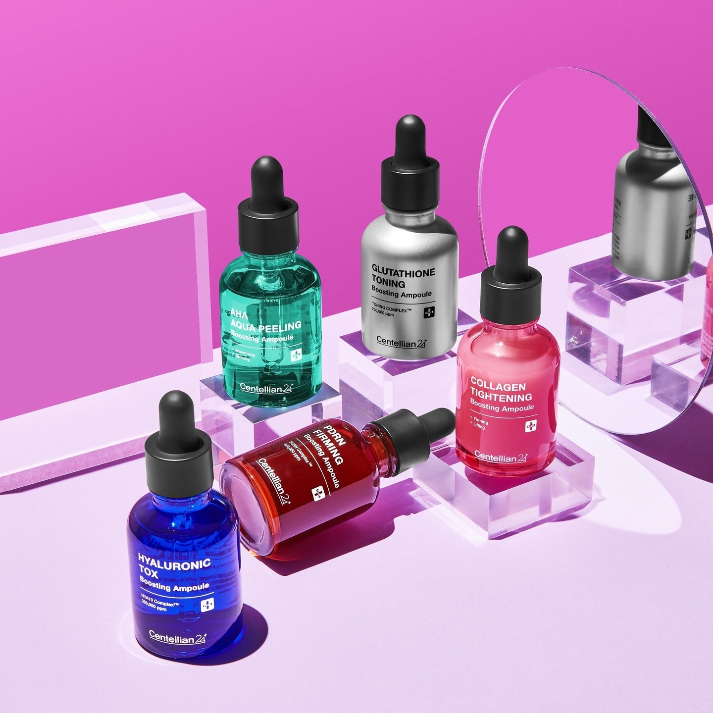 Centellian 24 Glutathione Toning Boosting Ampoule 30ml 5 Types