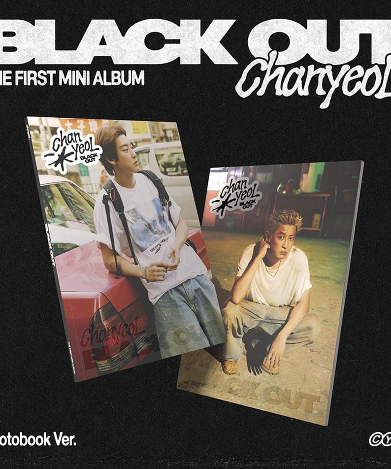 CHANYEOL - 1st Album [Black Out] (Photo Book Ver.) (Set of 2 | Kool Seoul - Buy Kpop Albums Online