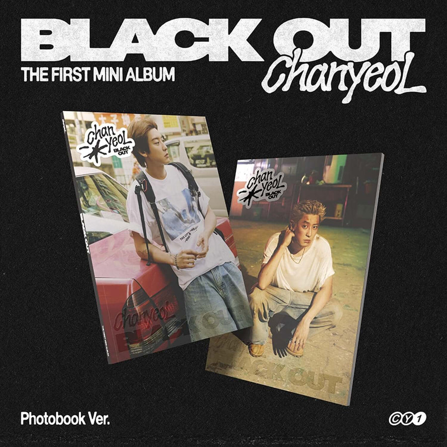 Chanyeol - 1st Album [Black Out] (Photo Book Ver.) (Set Of 2) - Kpop Album