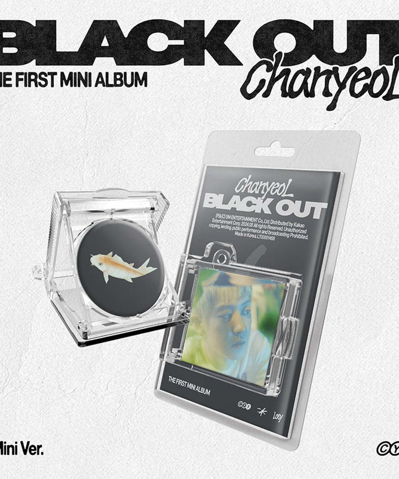CHANYEOL - 1st Album [Black Out] (SMini Ver.)(Smart Album) - | Kool Seoul - Buy Kpop Albums Online