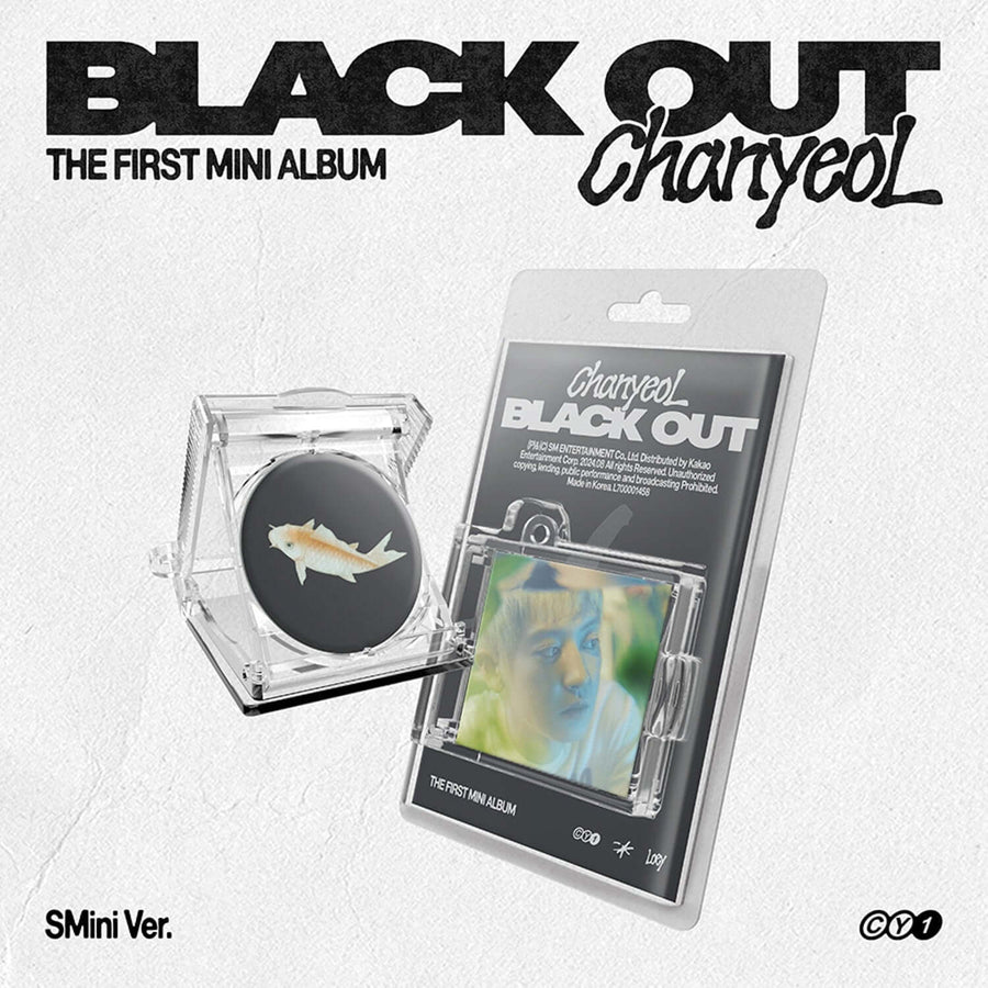 Chanyeol - 1st Album [Black Out] (Smini Ver.)(Smart Album) - Kpop Album