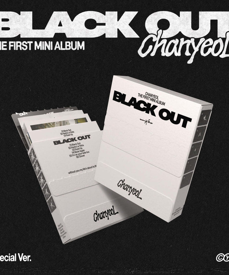 CHANYEOL - 1st Album [Black Out] (Special Ver.) - Kpop Album | Kool Seoul - Buy Kpop Albums Online