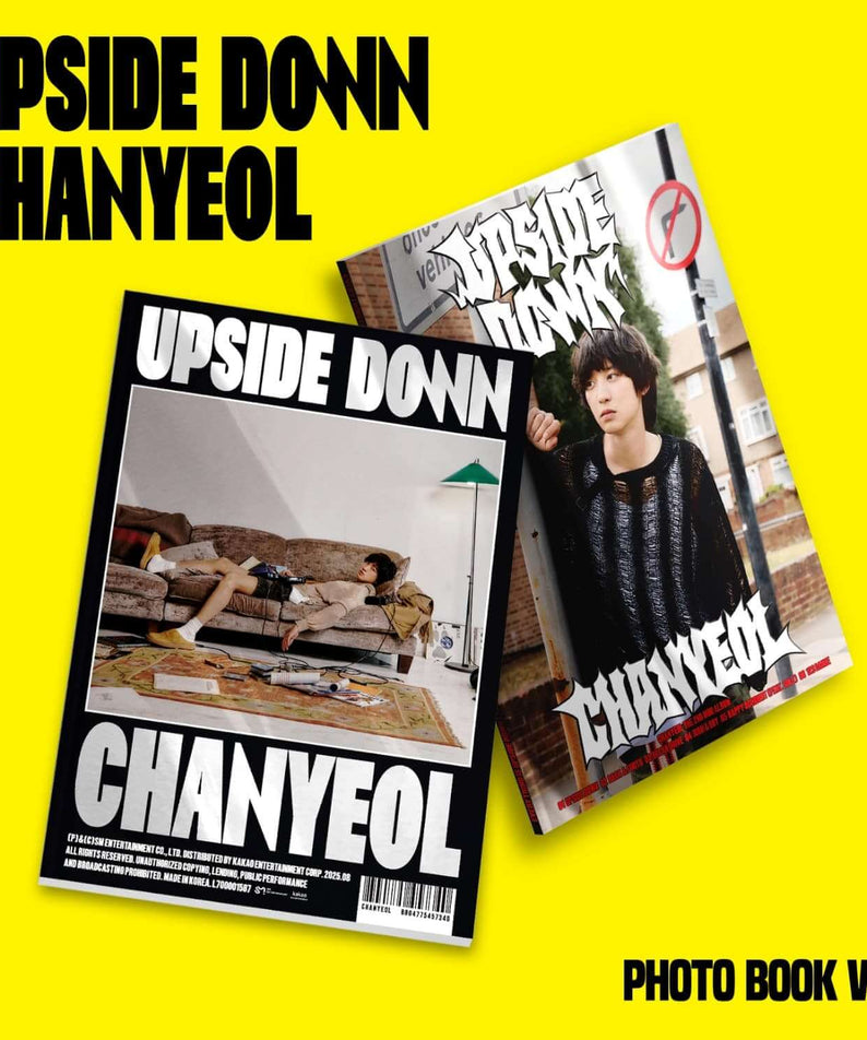 CHANYEOL - 2nd Album [Upside Down] (PHOTO BOOK Ver.) (Random | Kool Seoul - Buy Kpop Albums Online