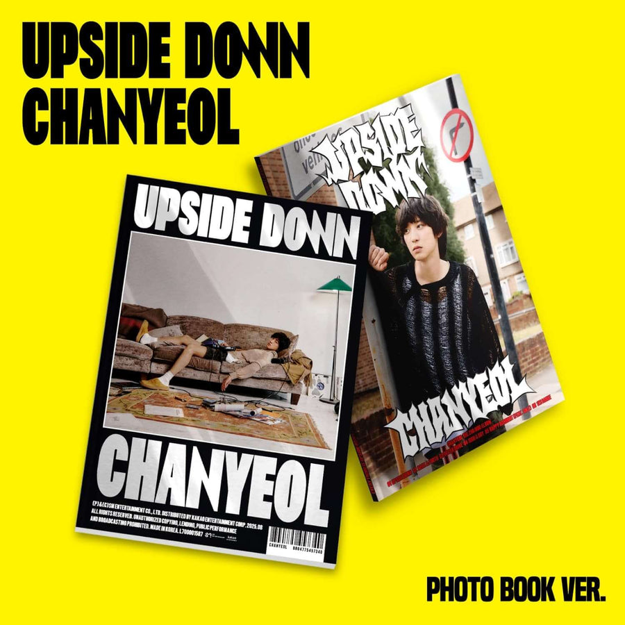 Chanyeol - 2nd Album [Upside Down] (Photo Book Ver.) (Random 1 Of 2) - Kpop Album