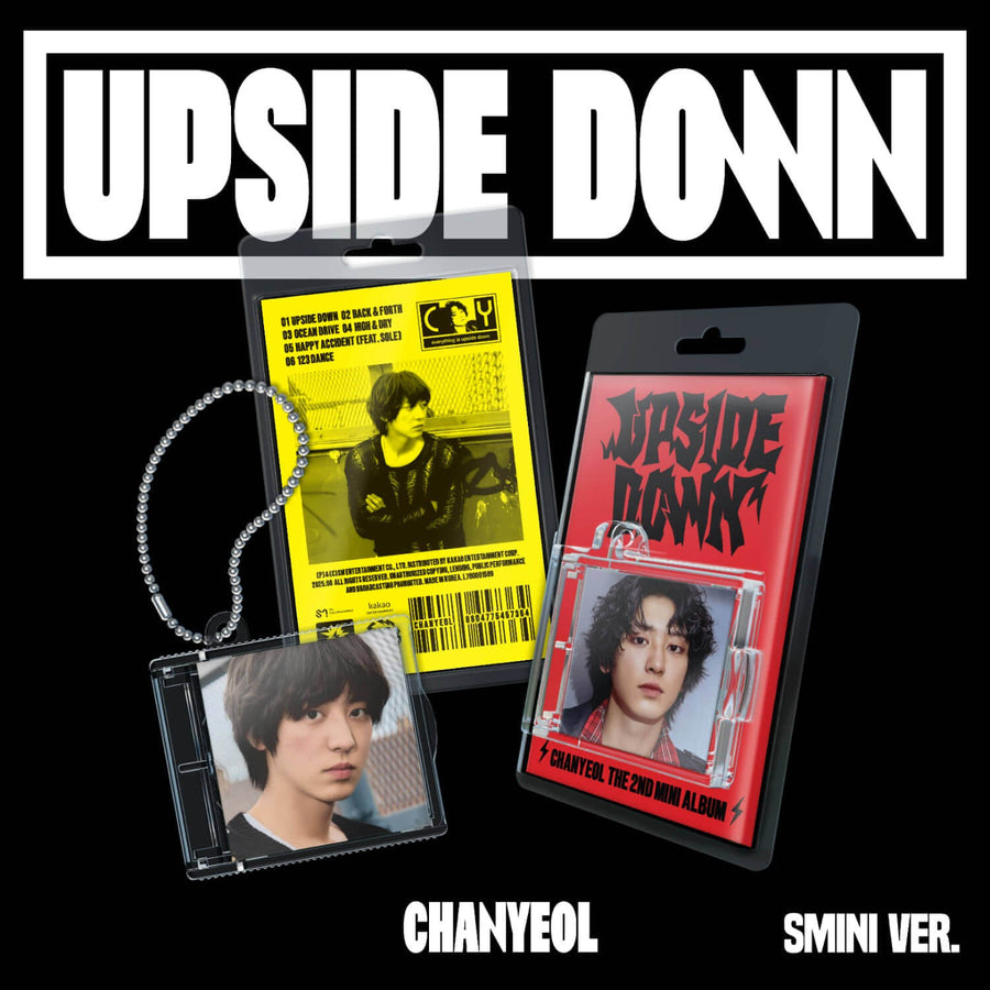 Chanyeol - 2nd Album [Upside Down] (Smini Ver.)(Smart Album) (Random 1 Of 2) - Kpop Album