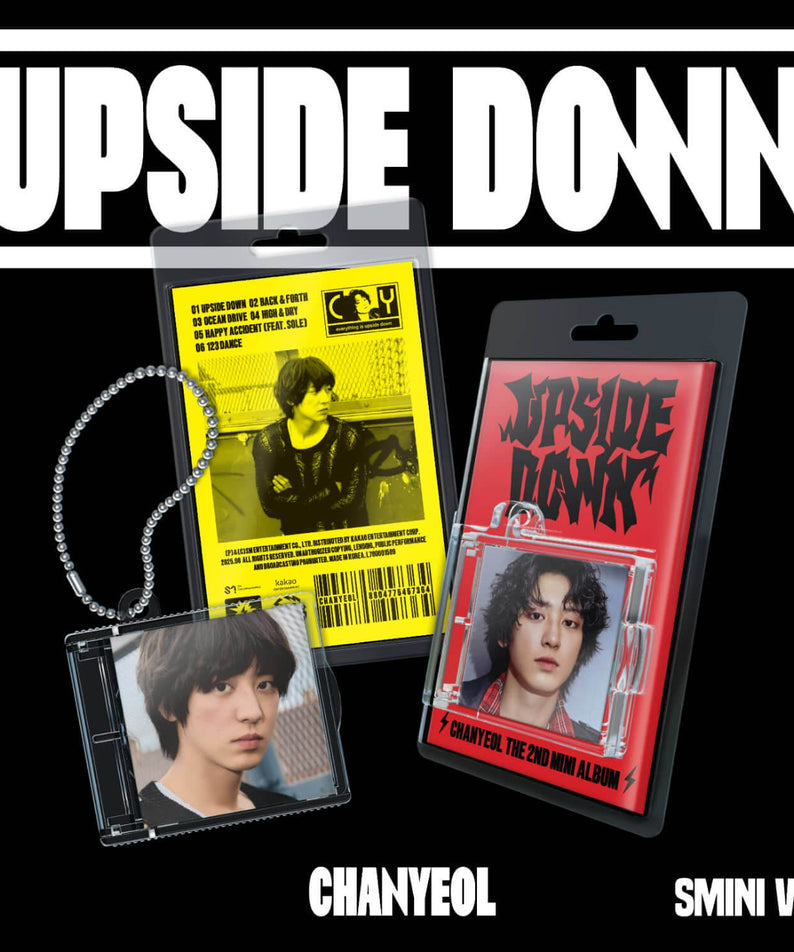 CHANYEOL - 2nd Album [Upside Down] (SMini Ver.)(Smart Album) | Kool Seoul - Buy Kpop Albums Online