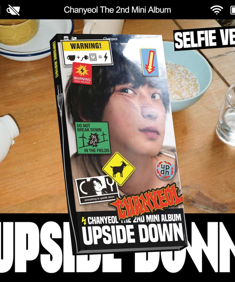 CHANYEOL - 2nd Album [Upside Down] (Selfie Ver.)(Smart Album | Kool Seoul - Buy Kpop Albums Online