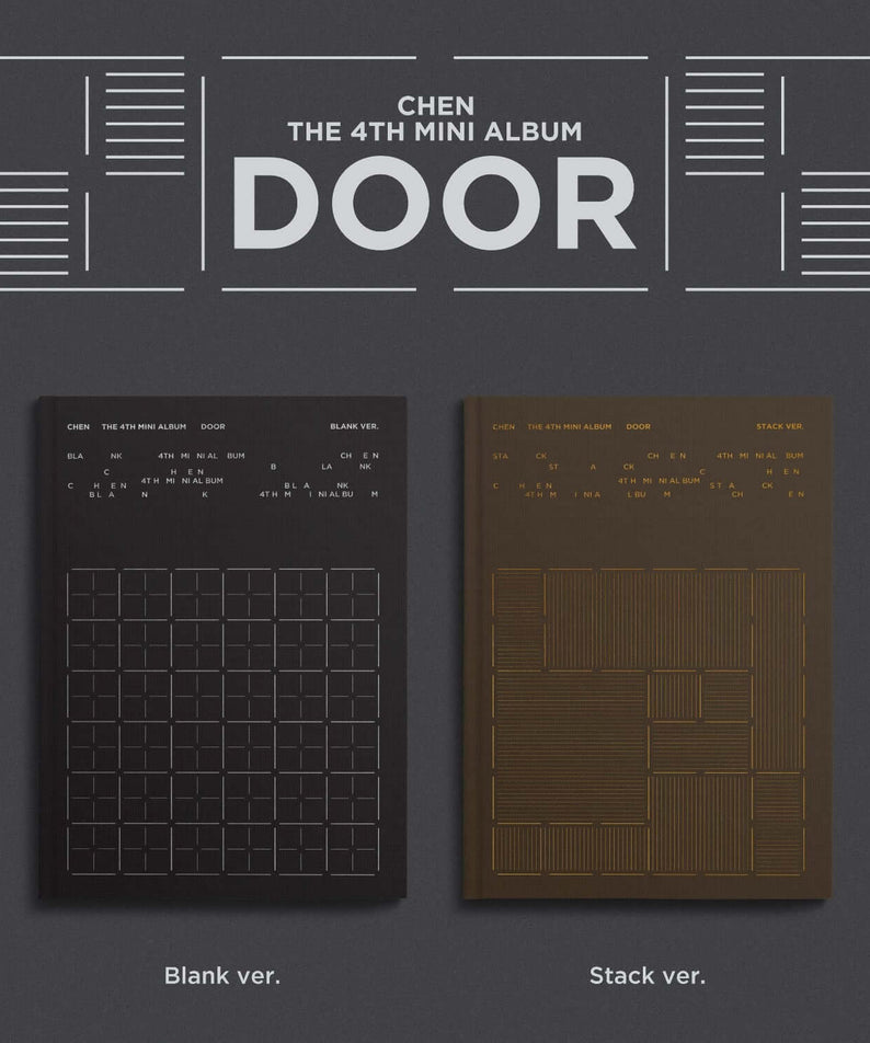 CHEN - The 4th Mini Album [DOOR] (Random) - Kpop Album | Kool Seoul - Buy Kpop Albums Online