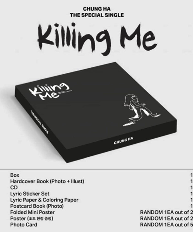 CHUNGHA - The Special Single [Killing Me] - Kpop Album | Kool Seoul - Buy Kpop Albums Online