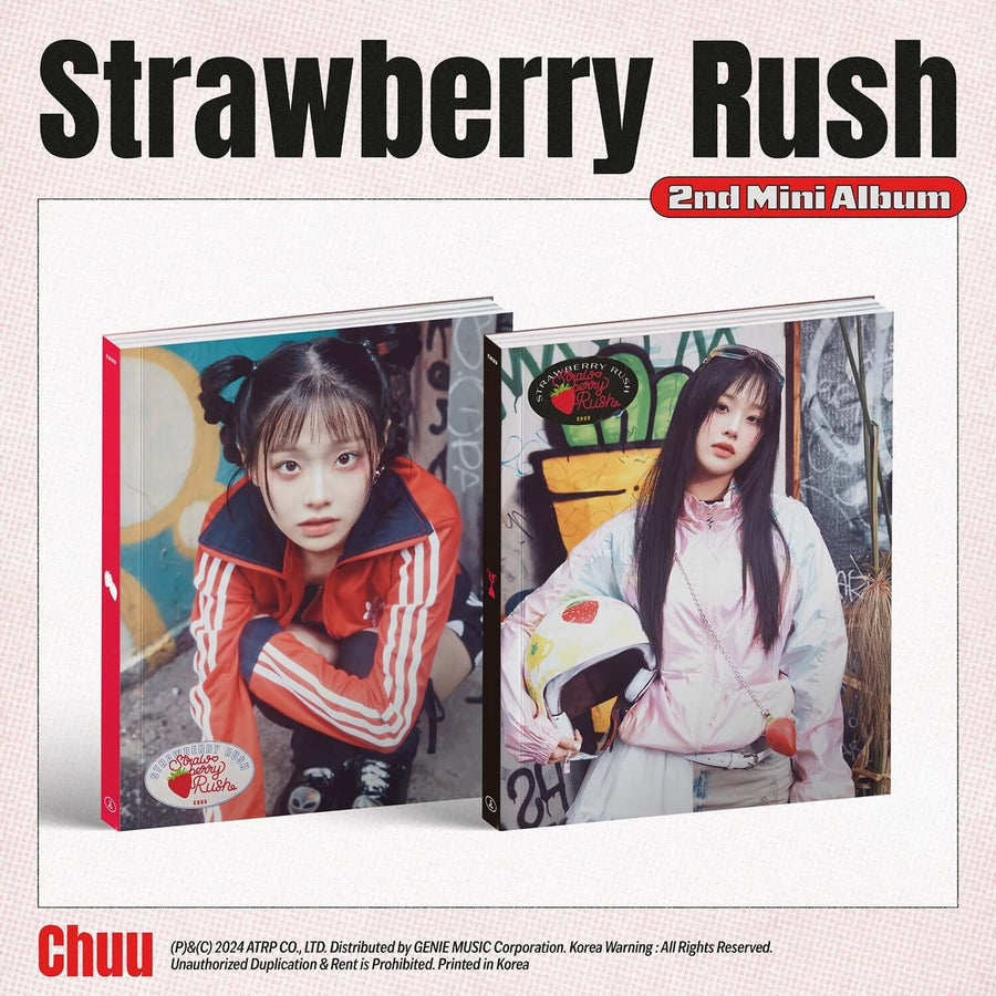 Chuu - [Strawberry Rush] (Strawberry Ver. / Rush Ver.) (Set) - Kpop Album