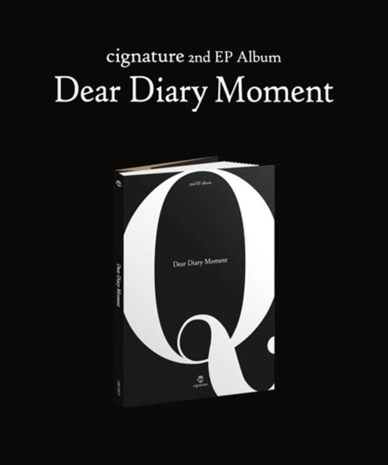 CIGNATURE - cignature 2nd EP Album [Dear Diary Moment] (Ques | Kool Seoul - Buy Kpop Albums Online
