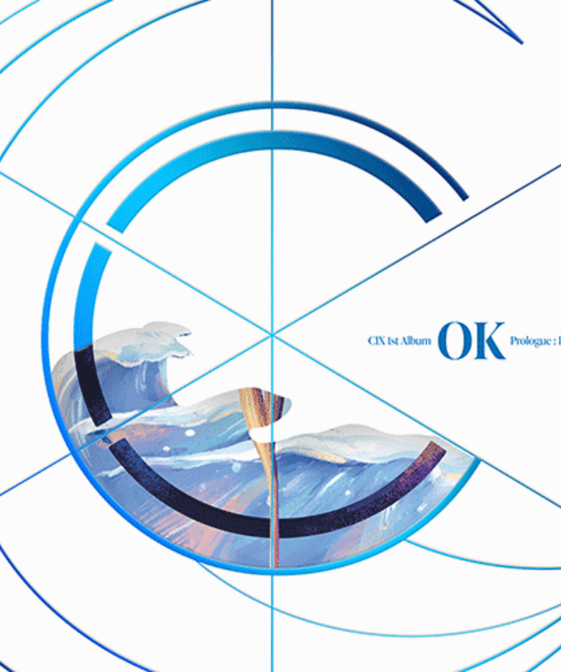 CIX - 1st Album 'OK' Prologue : [Be OK] (WAVE Ver.) - Kpop A | Kool Seoul - Buy Kpop Albums Online