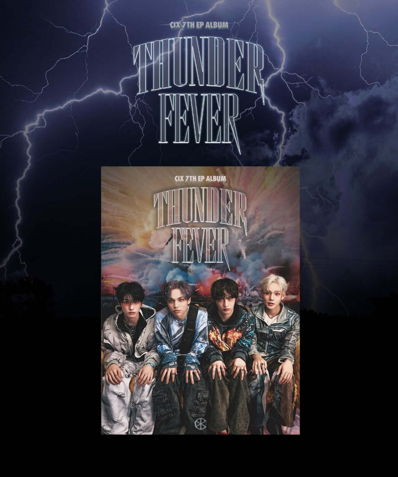 CIX - 7th EP Album [THUNDER FEVER] (FEVER ver.) - Kpop Album | Kool Seoul - Buy Kpop Albums Online