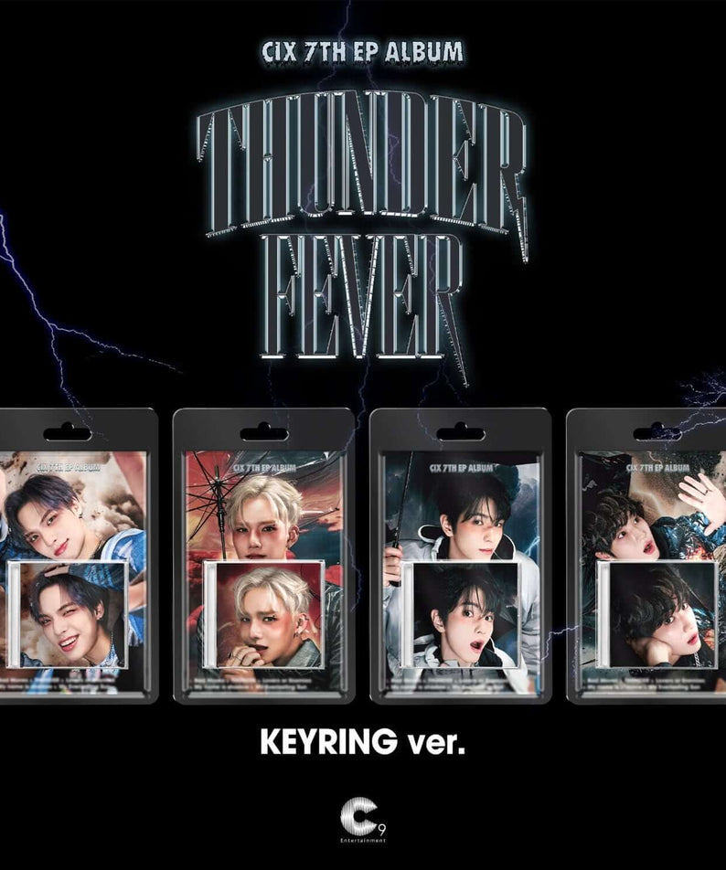 CIX - 7th EP Album [THUNDER FEVER] (Keyring Album) - Kpop Al | Kool Seoul - Buy Kpop Albums Online