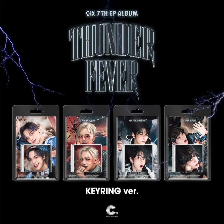 Cix - 7th Ep Album [Thunder Fever] (Keyring Album) - Kpop Album