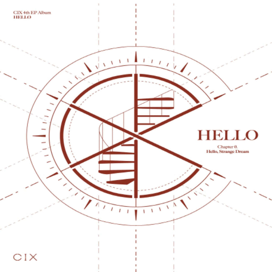 Cix - Cix 4th Ep Album Hello’ Chapter Ø. [Hello, Strange Dream] Stage Ver. - Kpop Album