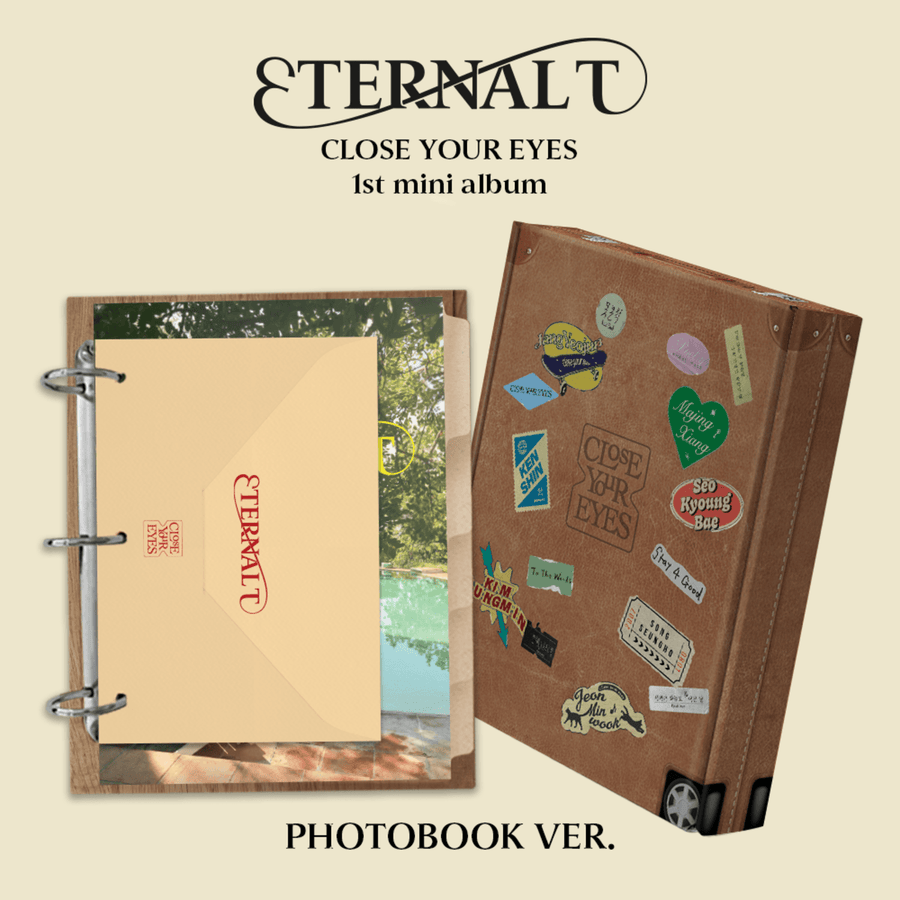 Close Your Eyes - The 1st Mini Album [Eternalt] (Photobook Ver.) - Kpop Album