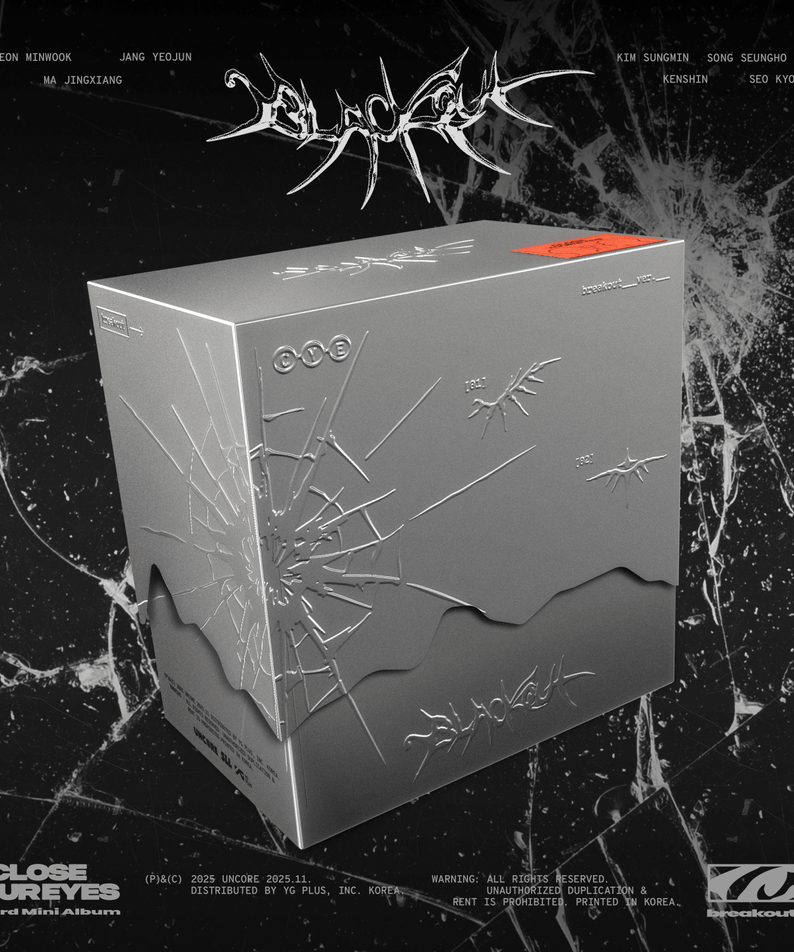 CLOSE YOUR EYES - The 3rd Mini Album [blackout] (breakout ve | Kool Seoul - Buy Kpop Albums Online