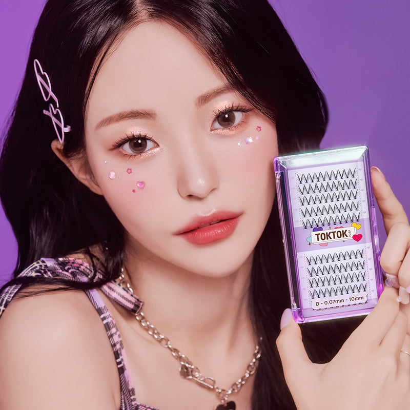 CORINGCO Toktokhara Check Eyelashes | Kool Seoul