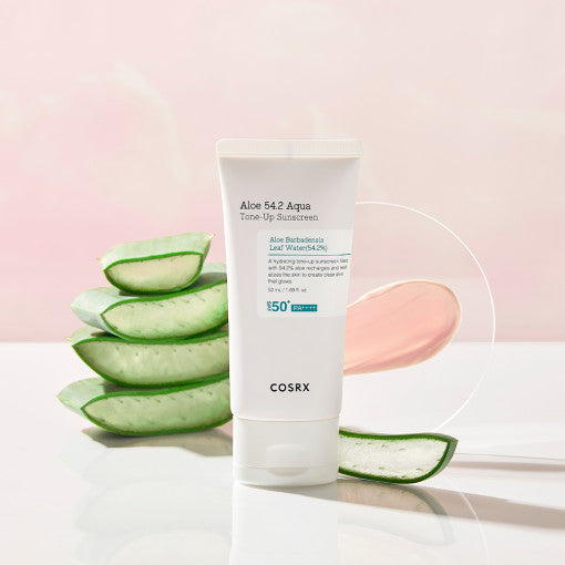 COSRX アロエ54.2アクアトーンアップサンスクリーン SPF50+ PA++++ 50ml