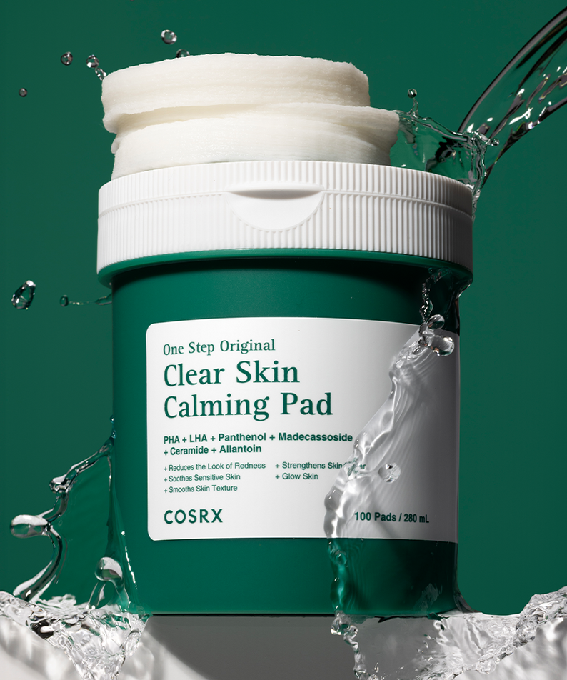 Cosrx One-Step Original Clear Skin Calming Pads (100 Sheets)