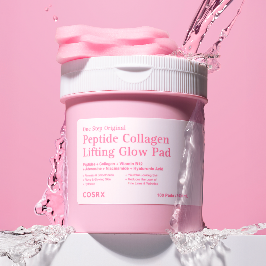 Cosrx One Step Original Peptide Collagen Lifting Glow Pads (100 Sheets)