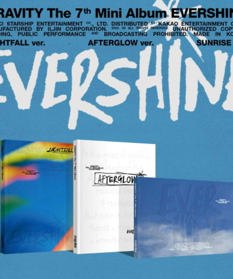 CRAVITY - 7th Album [EVERSHINE] (Set of 3) - Kpop Album | Kool Seoul - Buy Kpop Albums Online