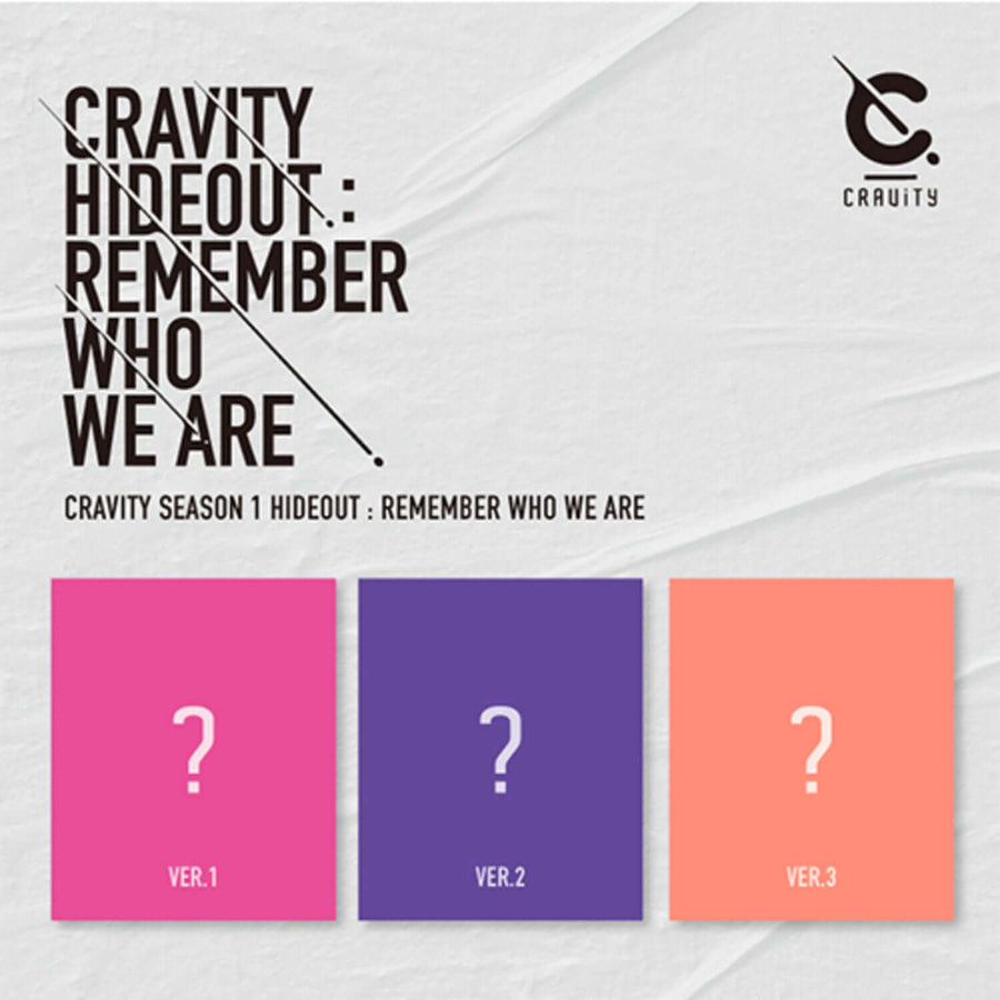 Cravity - Cravity Season1. [Hideout: Remember Who We Are] (Ver. 3 Random) - Kpop Album